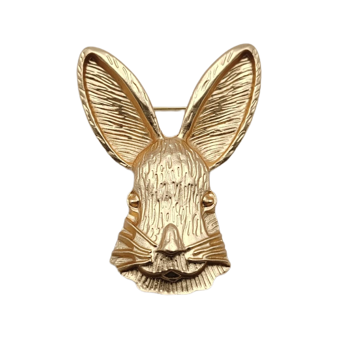 Vintage Rabbit Brooch - Japanese-style Gift