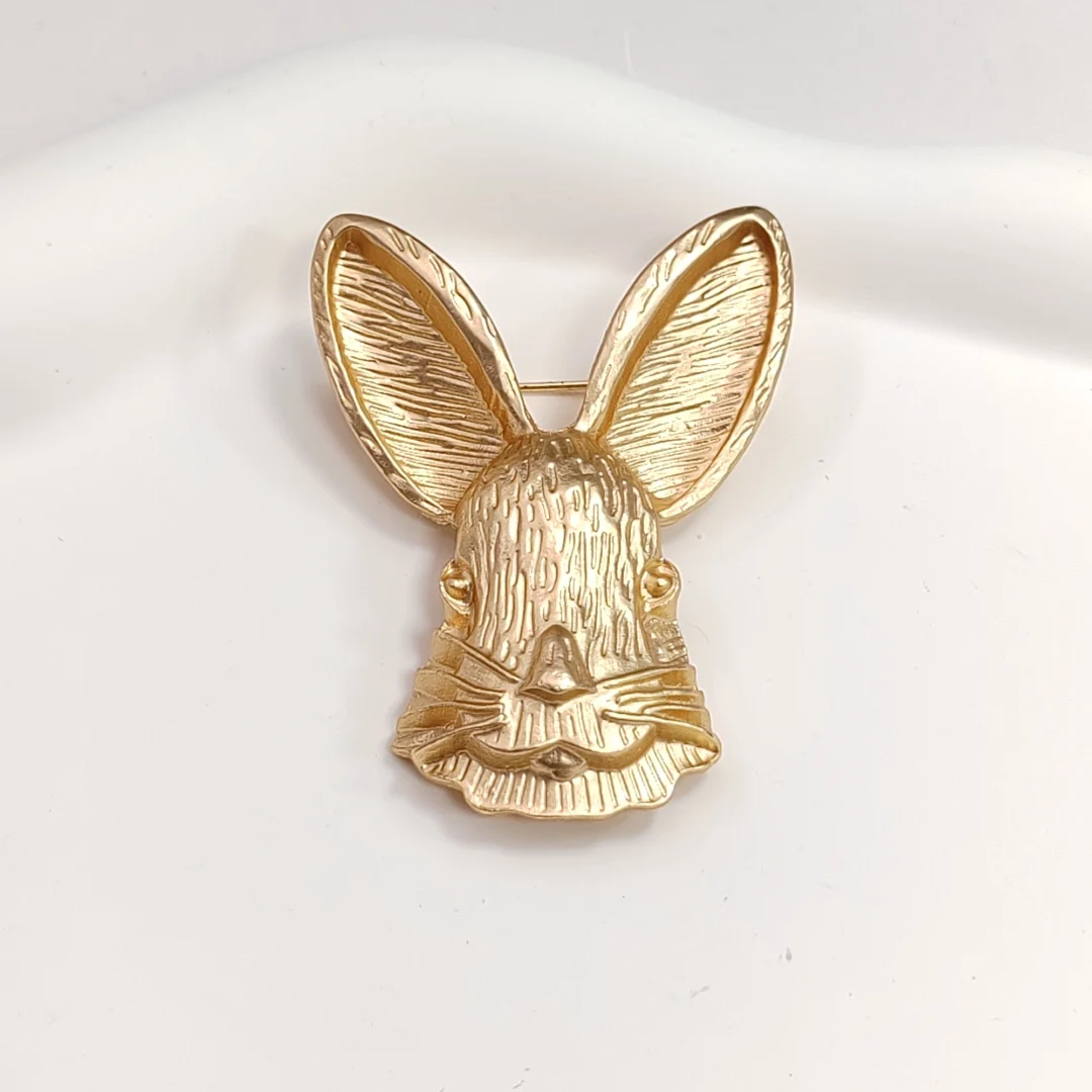 Vintage Rabbit Brooch - Japanese-style Gift - Image 3