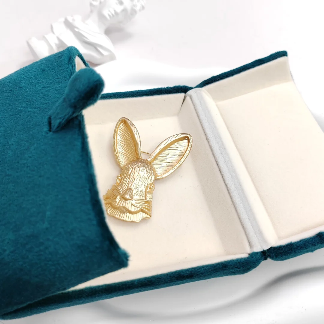 Vintage Rabbit Brooch - Japanese-style Gift - Image 4