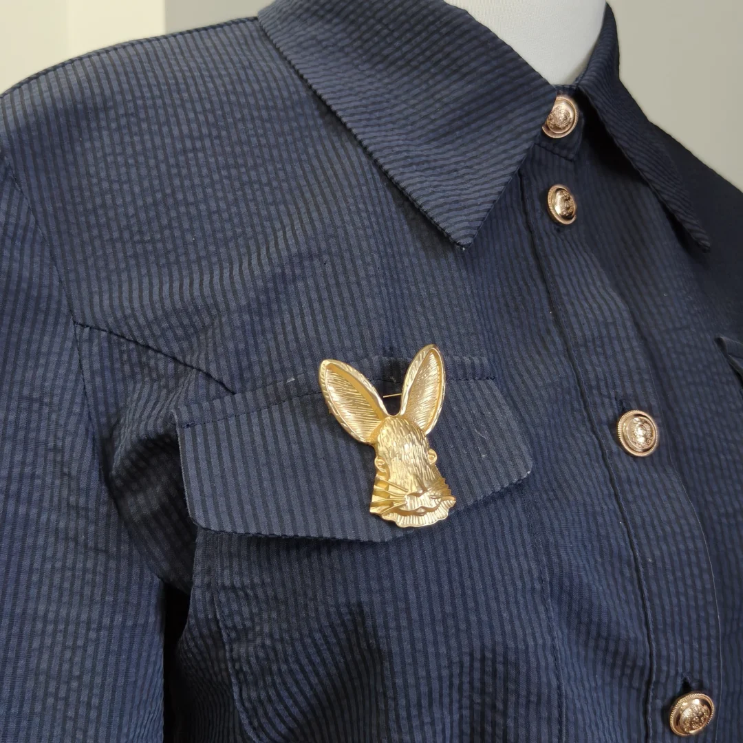 Vintage Rabbit Brooch - Japanese-style Gift - Image 6