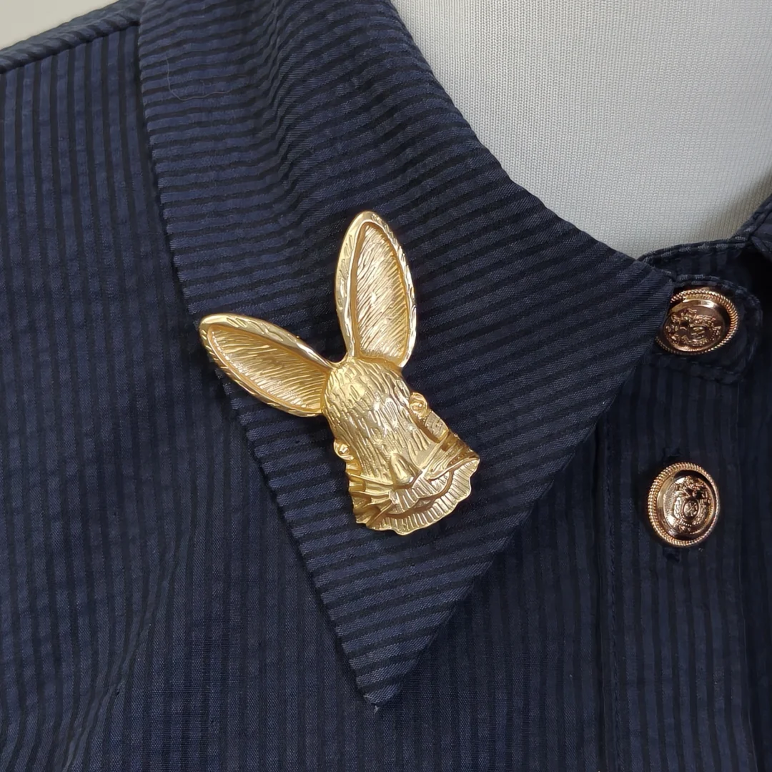 Vintage Rabbit Brooch - Japanese-style Gift - Image 8