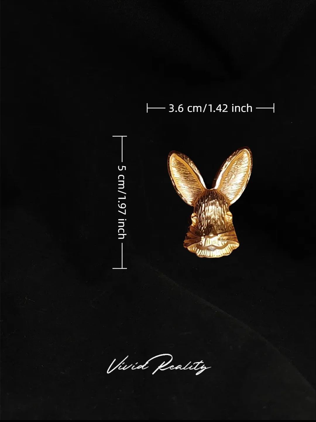 Vintage Rabbit Brooch - Japanese-style Gift - Image 9