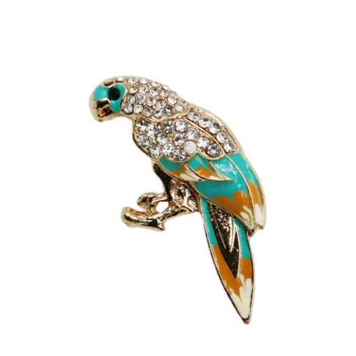 Vintage Parrot Brooch