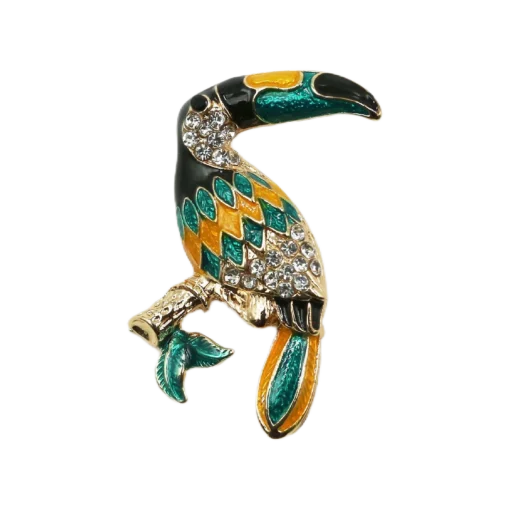 Toucan Brooch