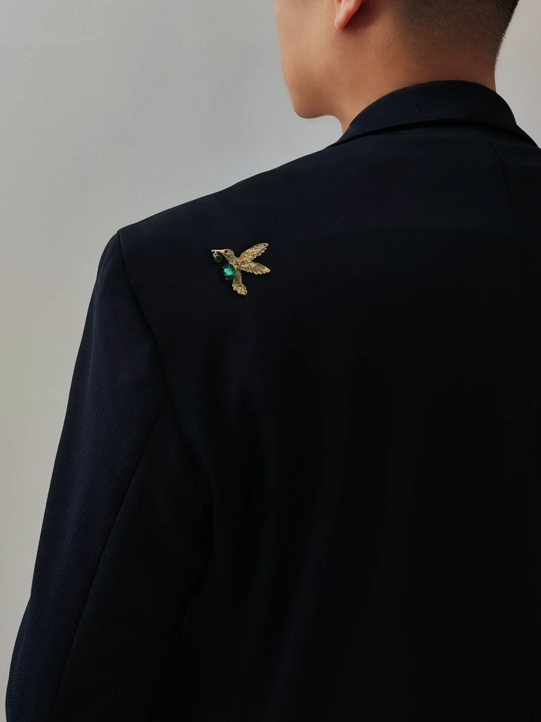 Vintage Hummingbird Brooch - Image 5