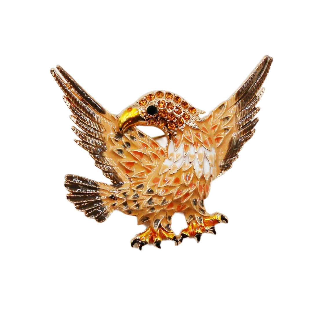 Yellow Eagle Brooch (Vintage Design)