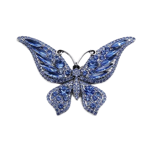 Blue Butterfly Brooch - Small