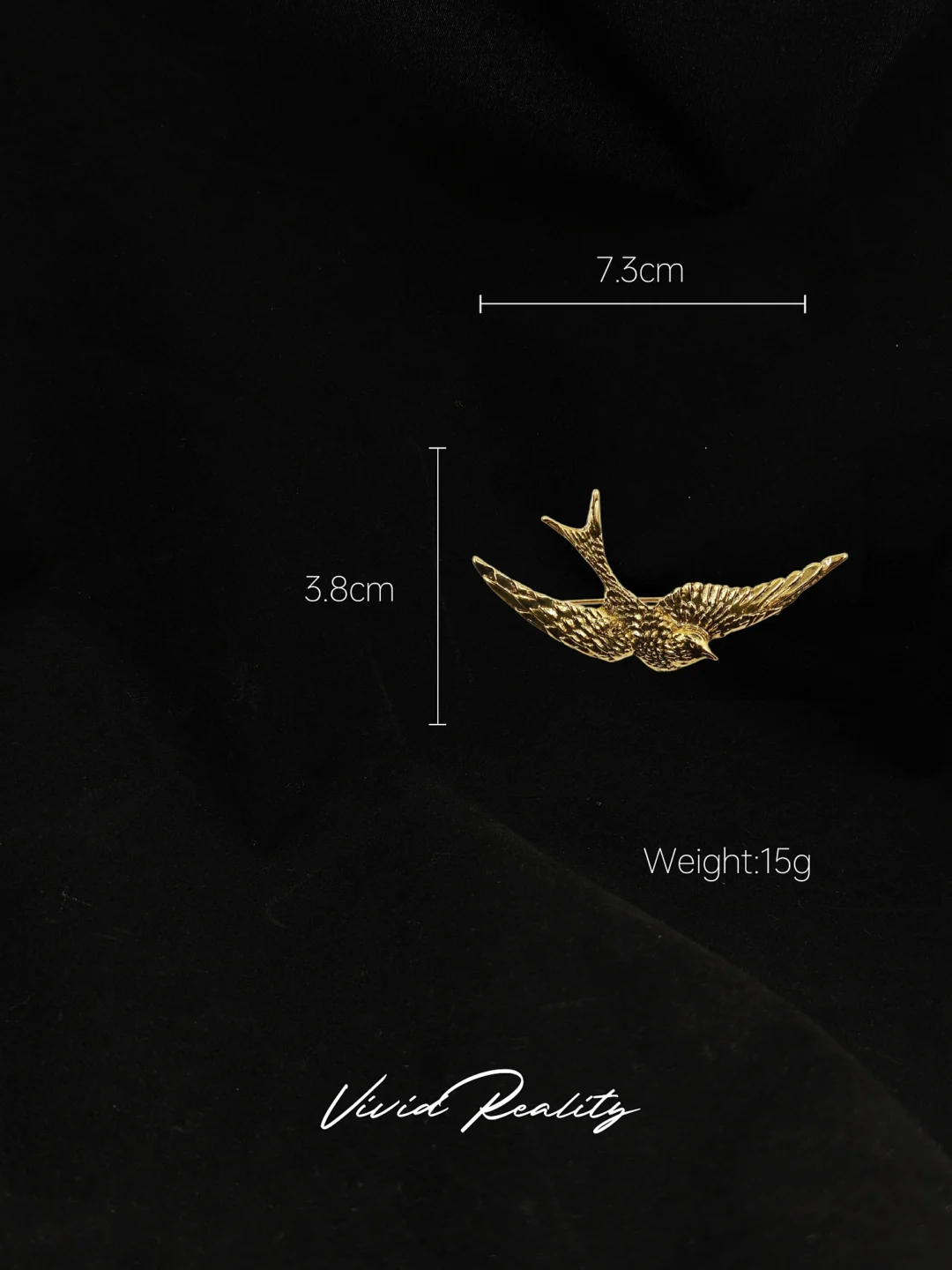 Swift Brooch (Vintage Design) - Image 7