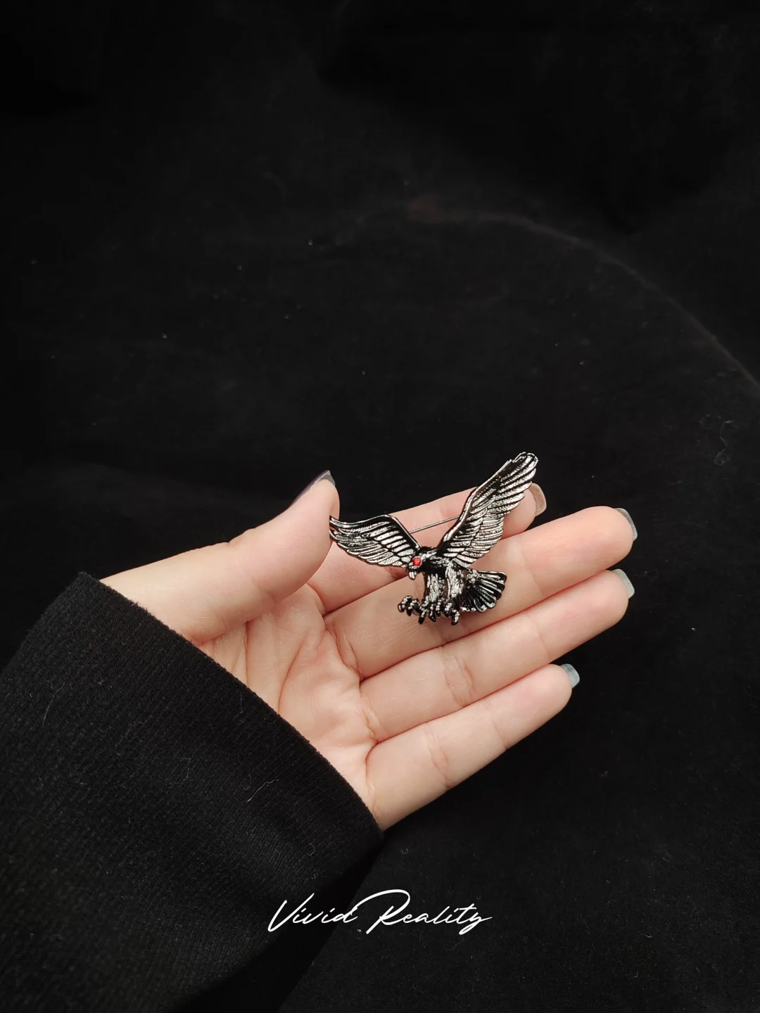 Vintage Silver Eagle Brooch - Image 3