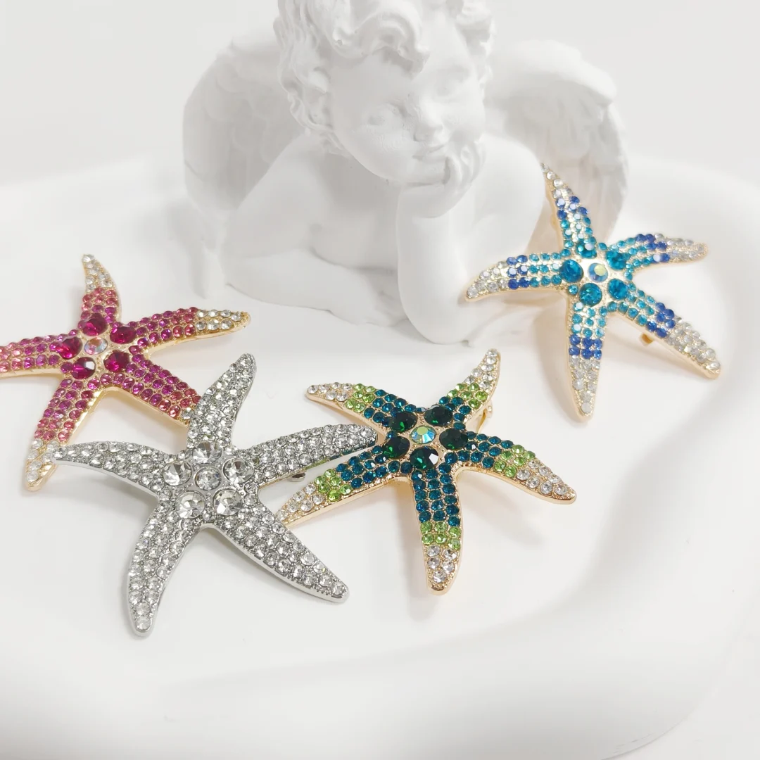Pink Starfish Brooch - Image 7