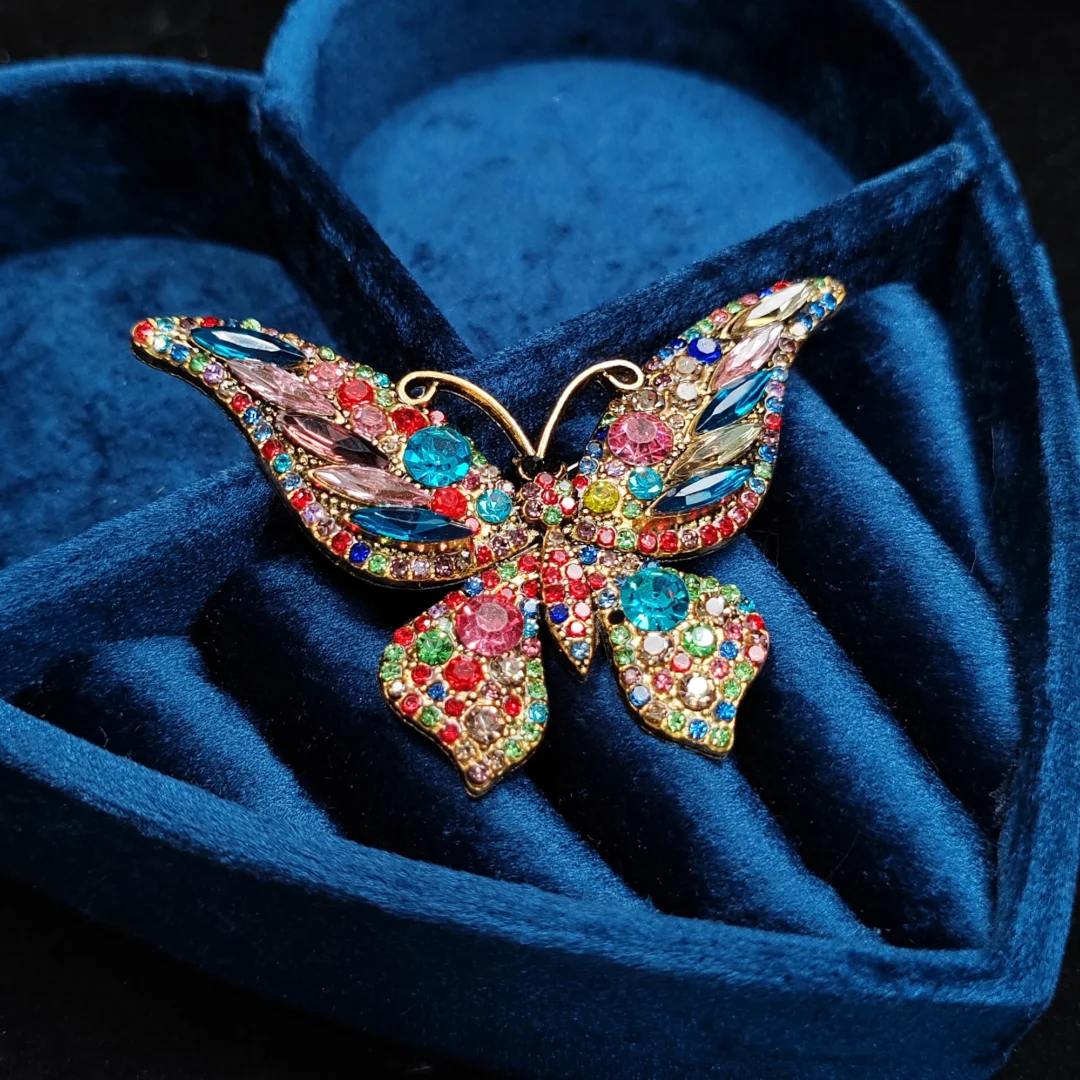 Colorful Butterfly Brooch - Small - Image 4