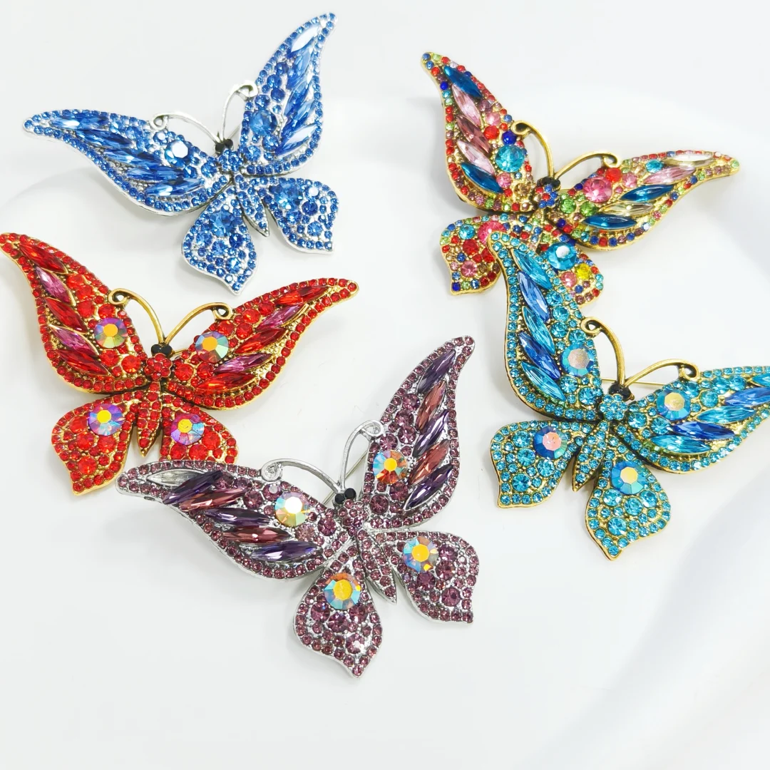 Colorful Butterfly Brooch - Small - Image 6