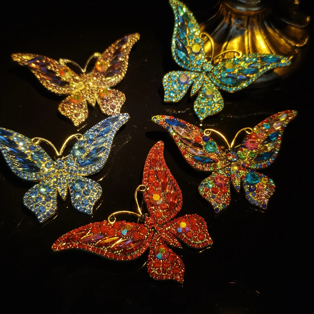 Colorful Butterfly Brooch - Small - Image 7