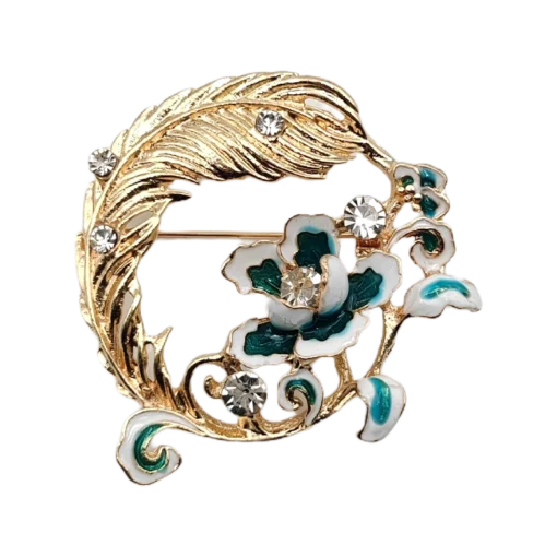 Elegant Peony New Chinese Style Brooch