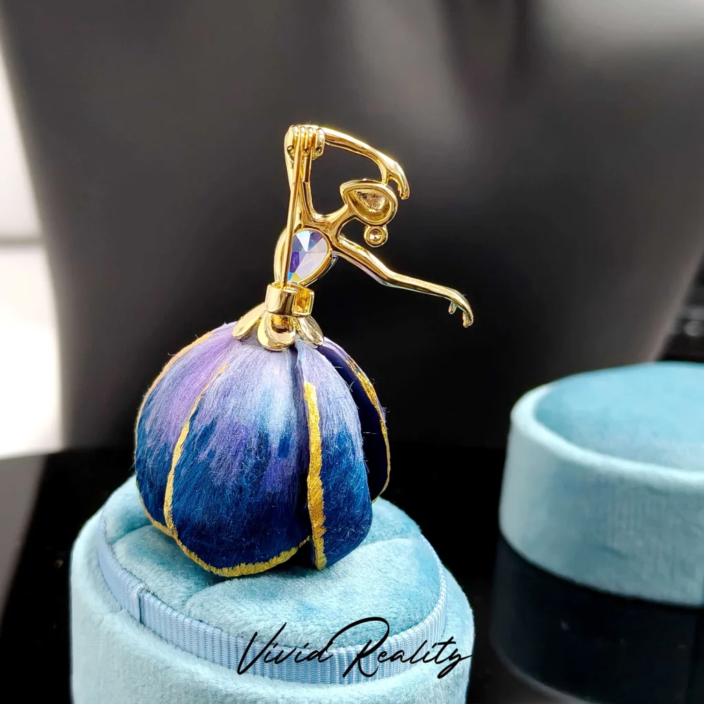 Ballerina Girl Brooch