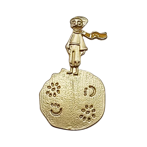 Little Prince on Planet Brooch