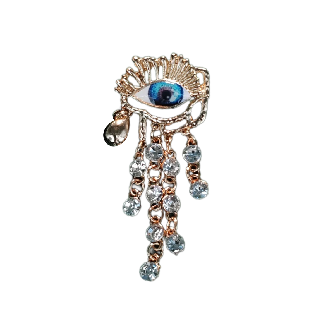 Tassel Evil Eye Brooch