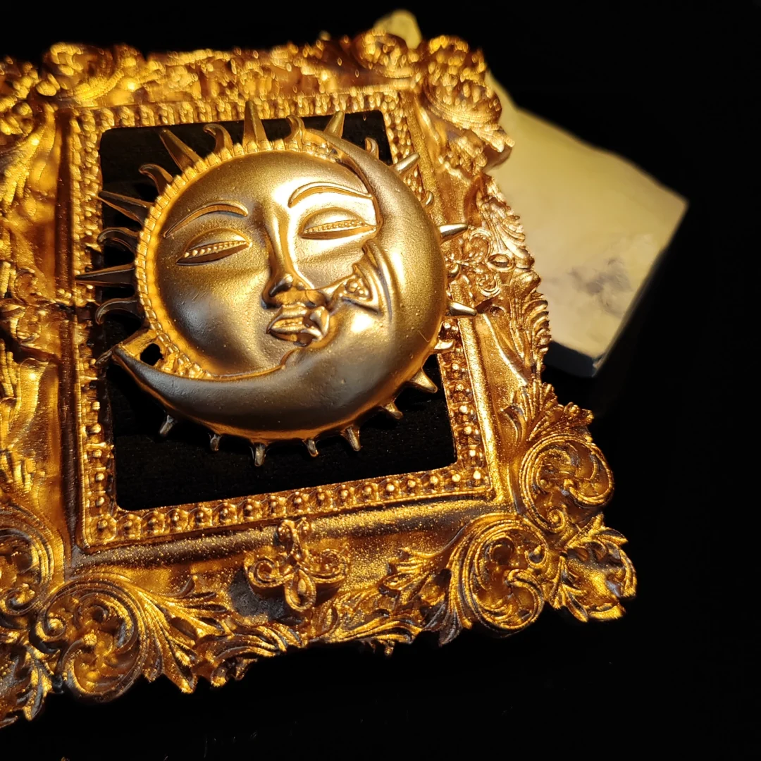 Sun & Moon Court Brooch - Image 4