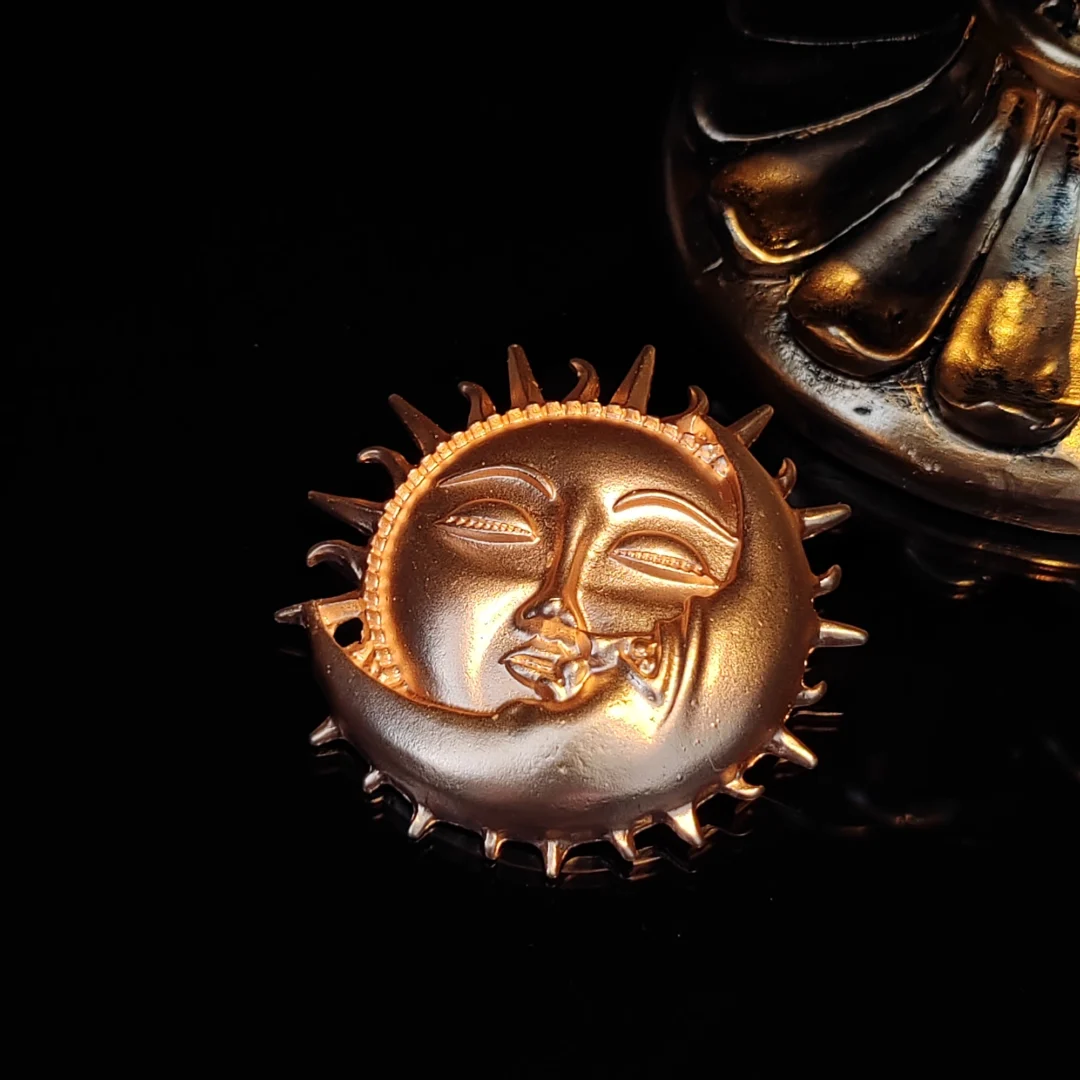 Sun & Moon Court Brooch - Image 5