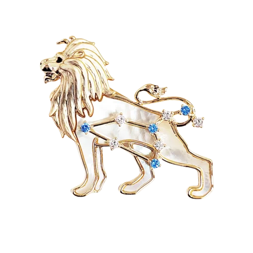 Leo Brooch